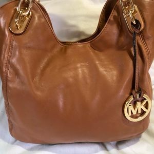 Michael Kors Brown Leather Purse